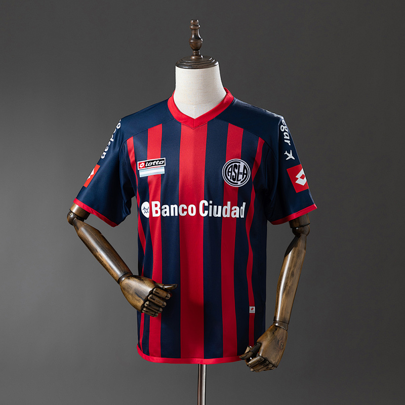 San Lorenzo 13/14 Home Retro Jersey S-XXL (front)