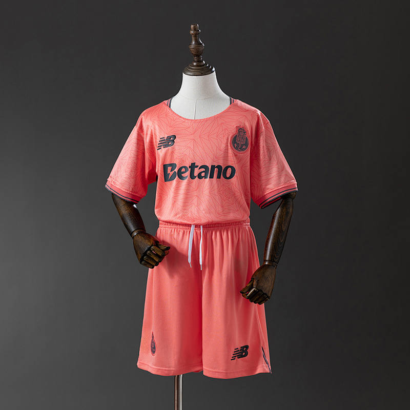 25/26 Kids Porto Away Size: 16-28 (front)