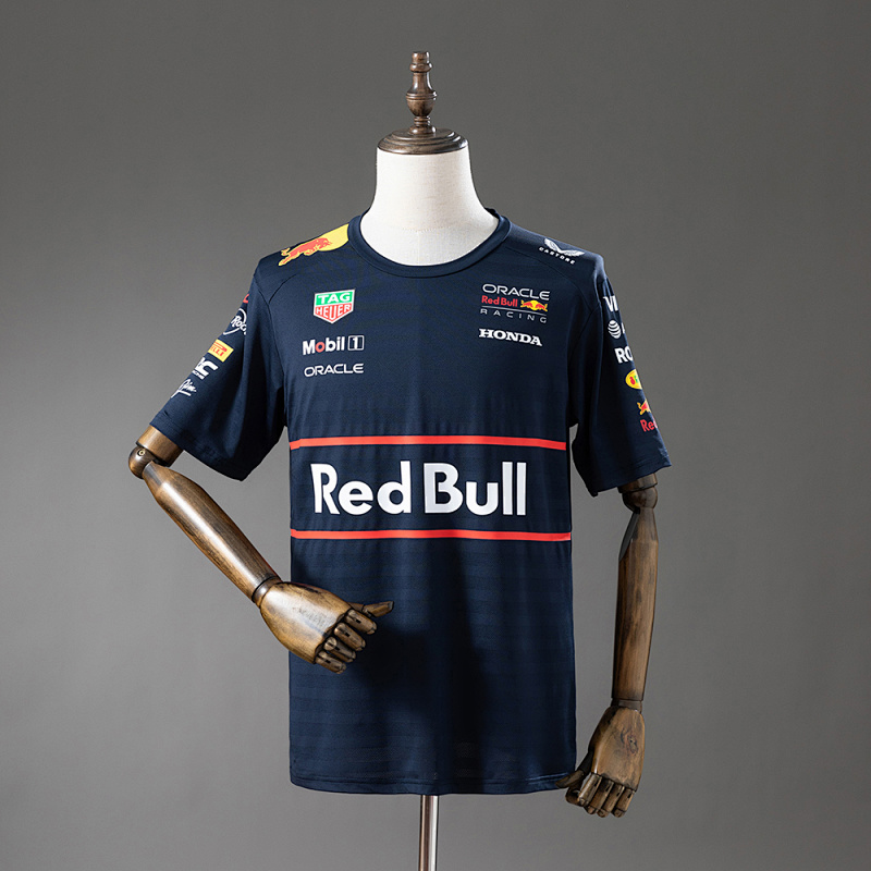 2025 F1 Red Bull Racing T-shirt Navy Blue S-3XL (front)