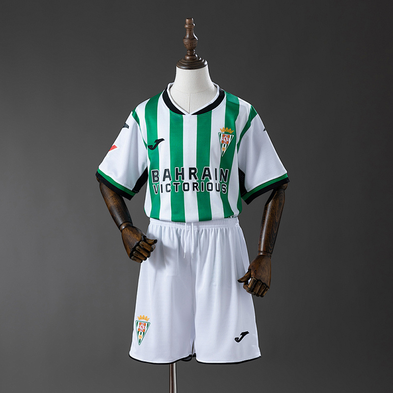 Cordoba 25/26 Home Kids Kit Jersey SIZE 16-28 (front)