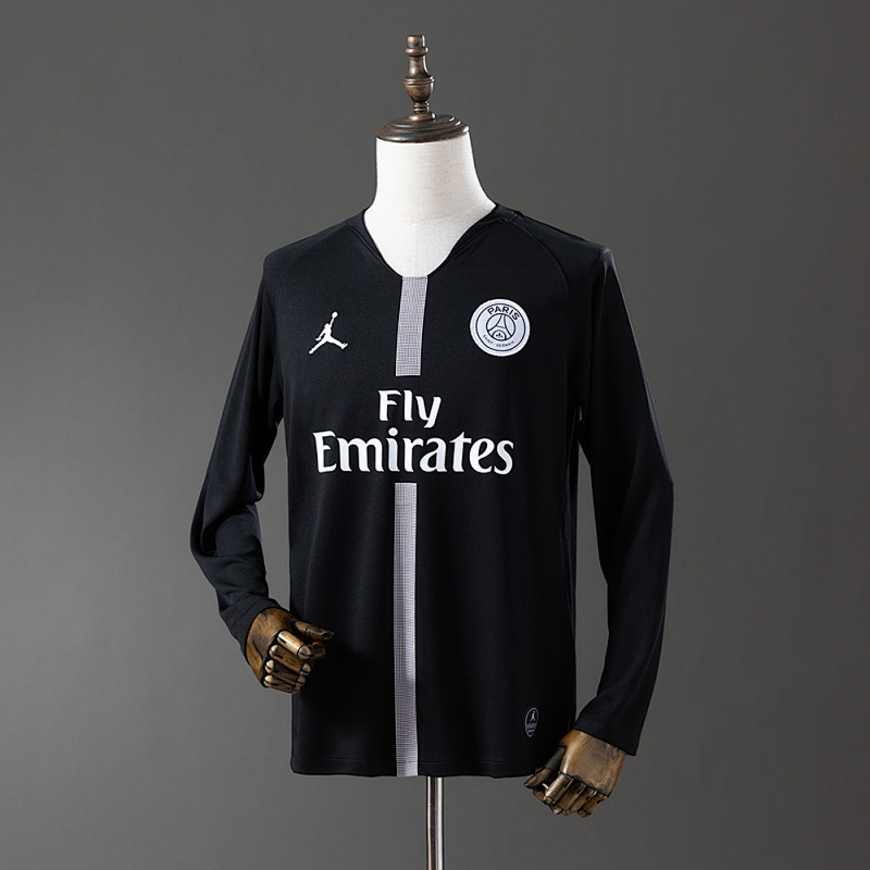 PSG 18/19 Third Away Long Sleeve Retro Jersey S-XXL (front)