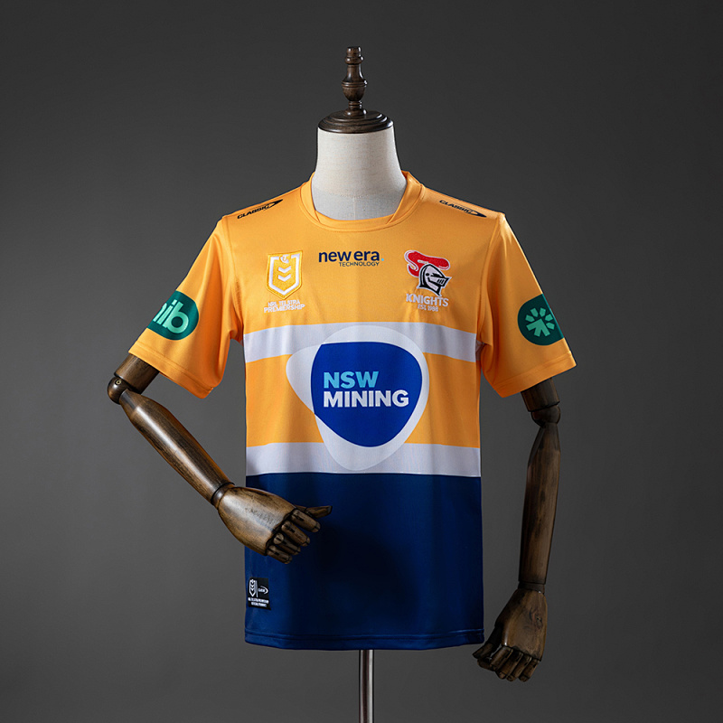 NRL Newcastle Knights 2025 Classic Miners Jersey S-5XL (front)