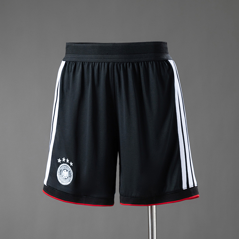 German 2026 Black Player Version Shorts S-3XL (front)
