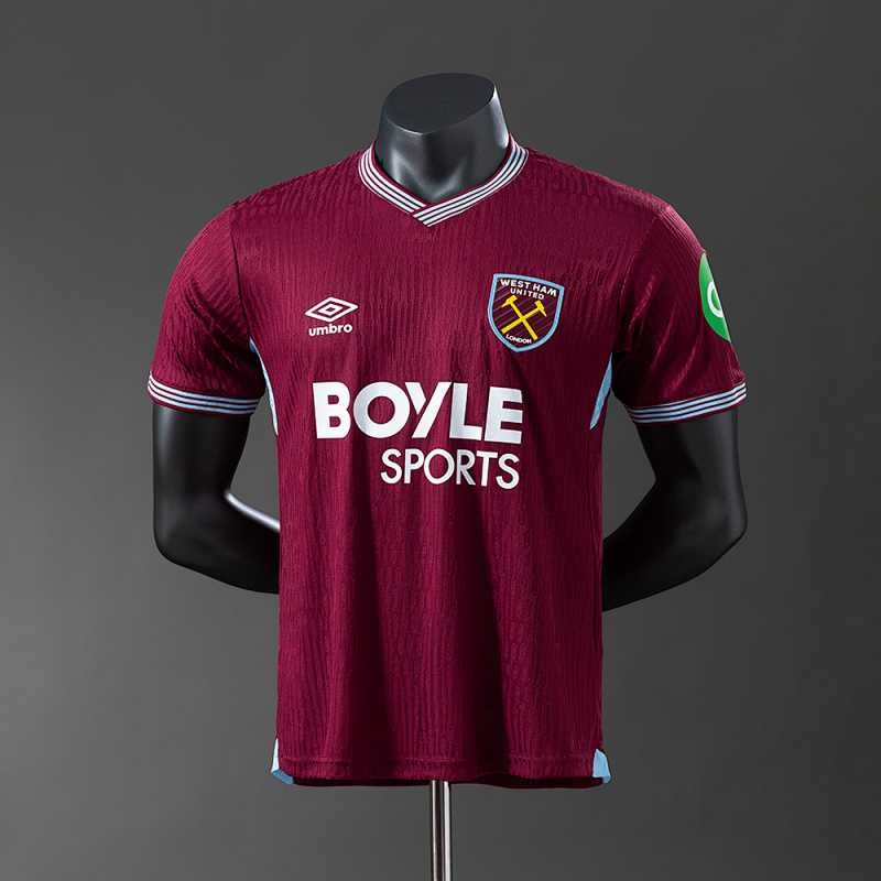 West Ham United 25/26 Player Version Home Jersey S-XXL (front)