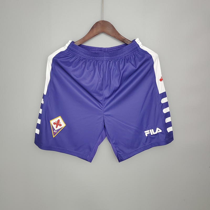 Retro shorts Fiorentina 98/99 home blue S-XXL (front)