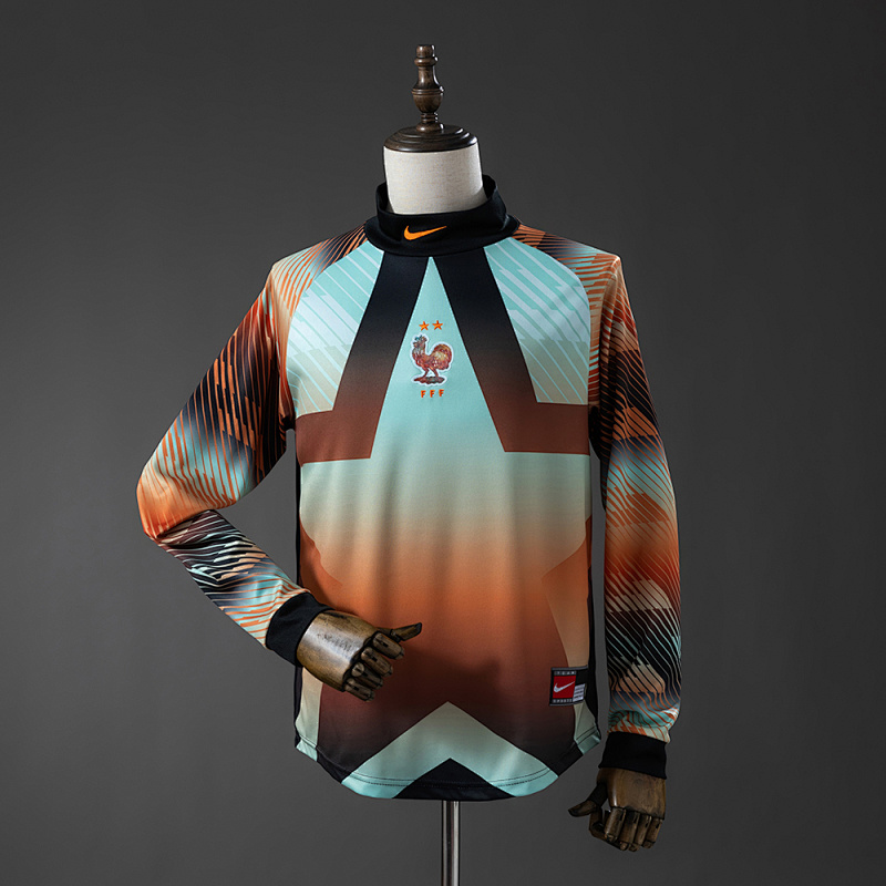 France 2026 Goalkeeper Long-Sleeve Jersey S-XXL (front)