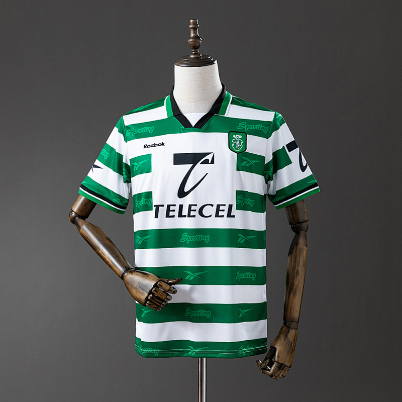 Retro Sporting Lisbon 99/00 home S-XXL (front)