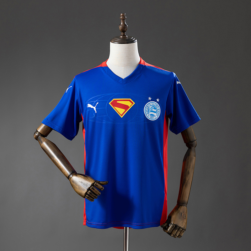 Bahia 25/26 Superman Edition - Blue & Red Jersey S-4XL (front)