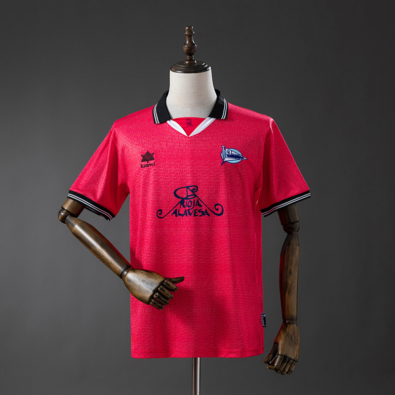 Deportivo Alavés 00/01 UEFA Cup Away Retro Jersey S-XXL (front)