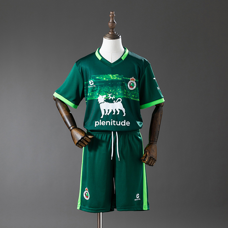 Racing de Santander 25/26 Away Kids Kit Jersey SIZE 16-28 (front)