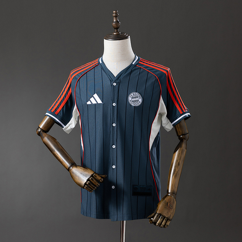 25/26 Bayern Munich Baseball Jersey S-4XL (front)