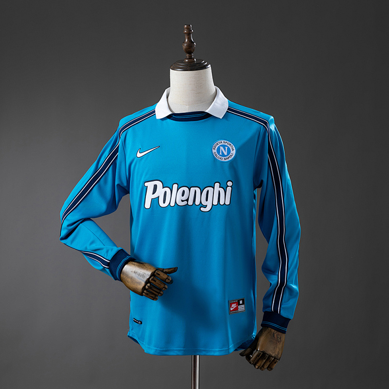 Napoli 98/99 Home Long-Sleeve Retro Jersey S-XXL (front)