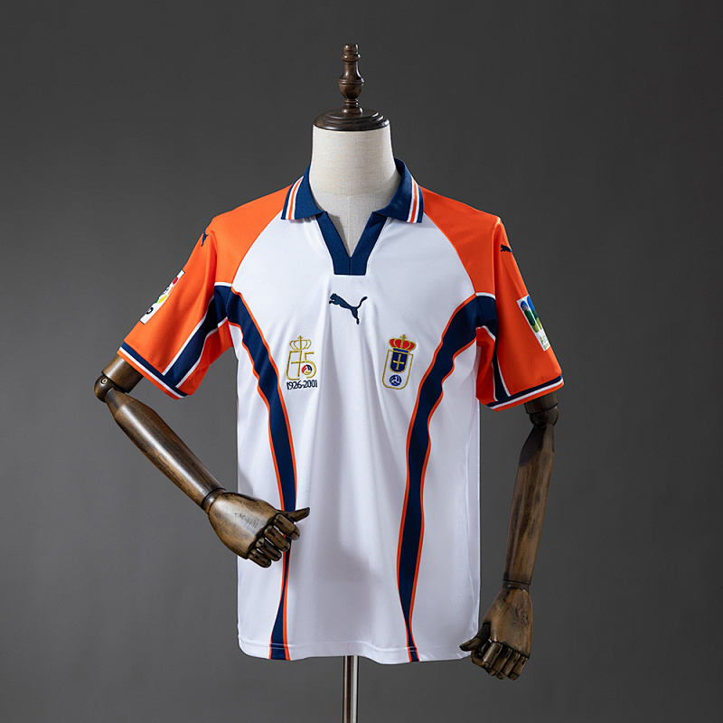 Real Oviedo 2001 Away Retro Jersey S-XXL (front)