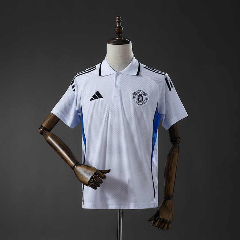 M-U 25/26 POLO - White S-XXL (front)