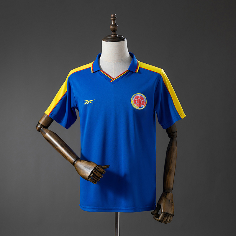 Colombia 1998 Retro Away Jersey S-XXL (front)