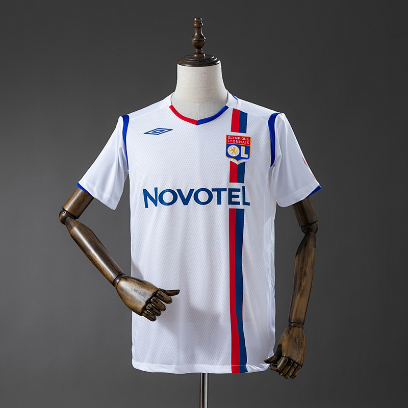 Olympique lyonnais 08/09 Home Retro Jersey S-XXL (front)
