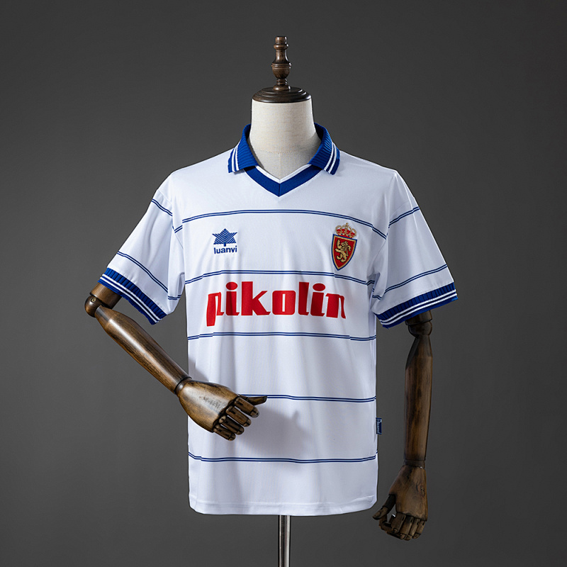 Zaragoza 99/00 Home Retro Jersey S-XXL (front)
