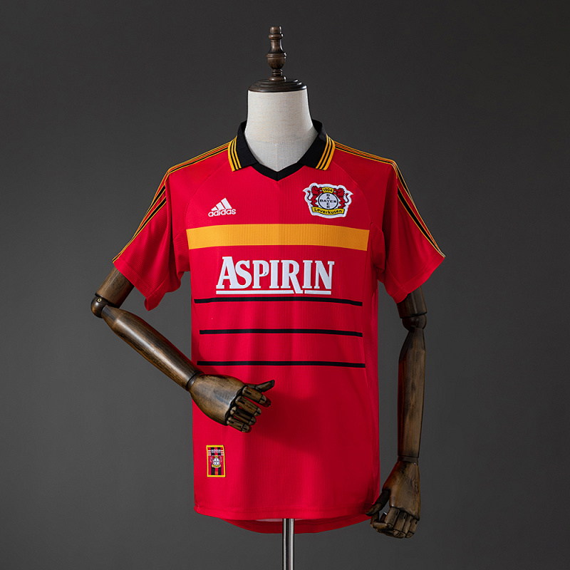 Bayer Leverkusen 98/00 Home Retro Jersey S-XXL (front)