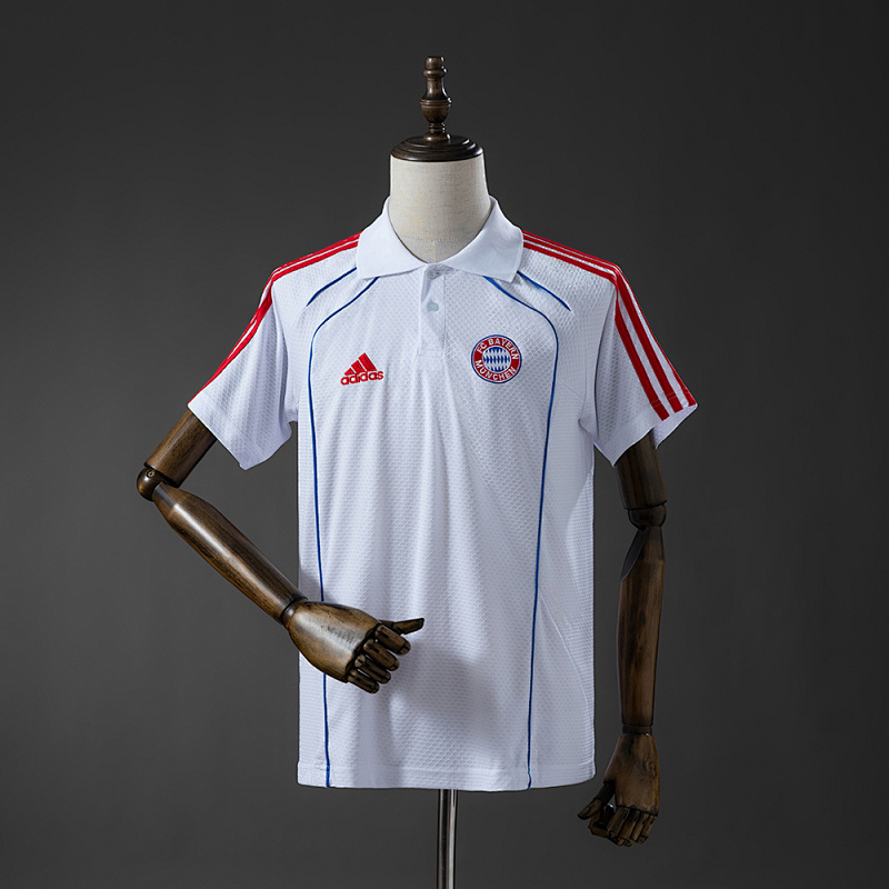 Bayern Munich 25/26 POLO - White S-XXL (front)