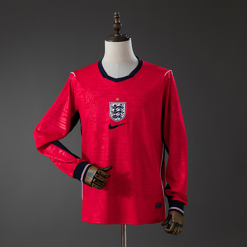 England 2026 Away Long Sleeve Jersey S-3XL (front)