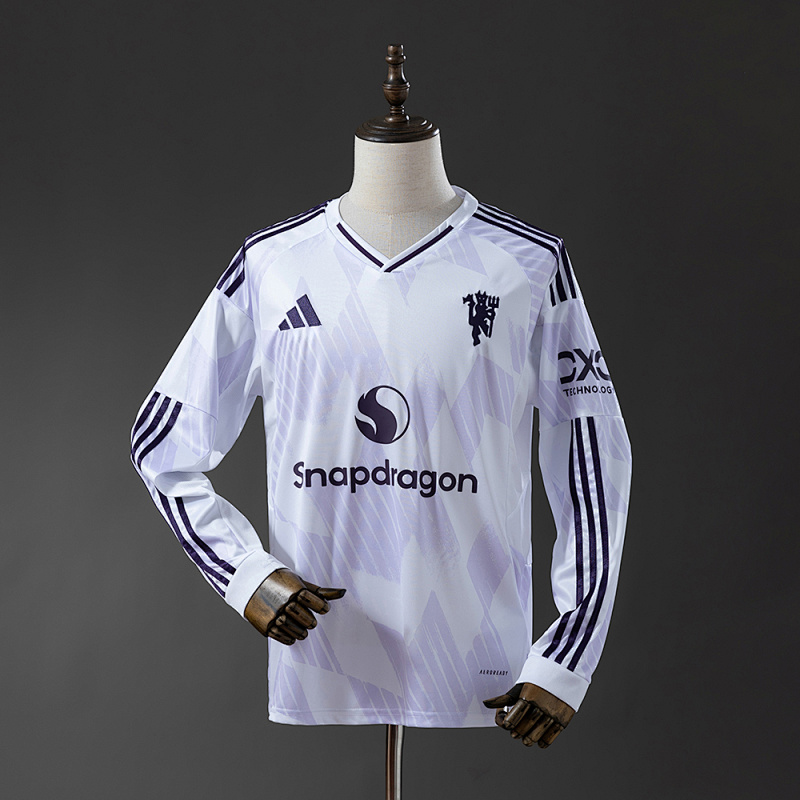 M-U 25/26 Away Long Sleeve Jersey S-4XL (front)