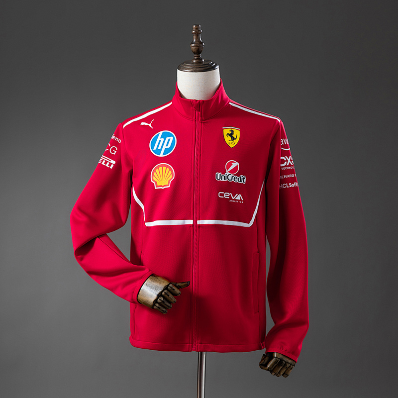 Ferrari F1 Jacket - Red S-5XL (front)