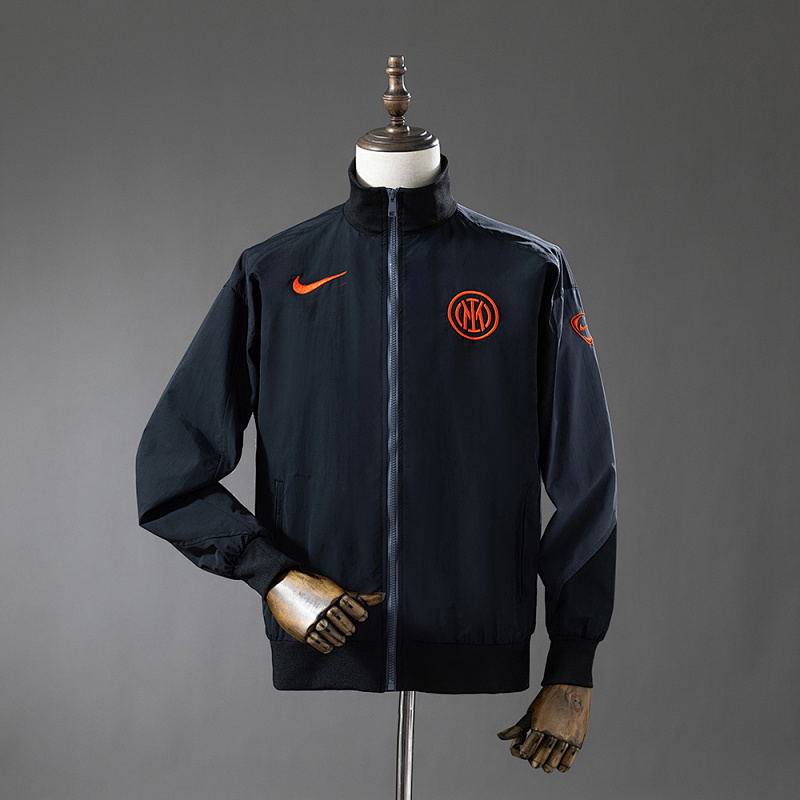 Inter Milan 25/26 Third Away Windbreaker - Black S-XXL (front)