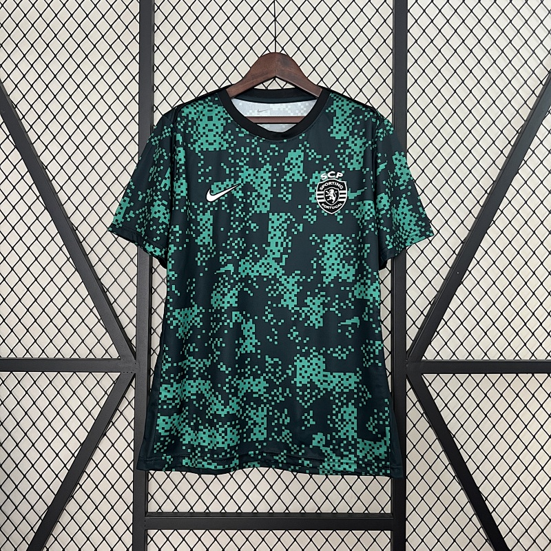 24/25 Sporting Lisbon Training Jersey S-4XL (front)