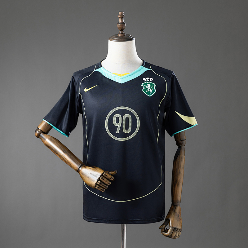Sporting CP Total 90 Black Jersey S-XXL (front)
