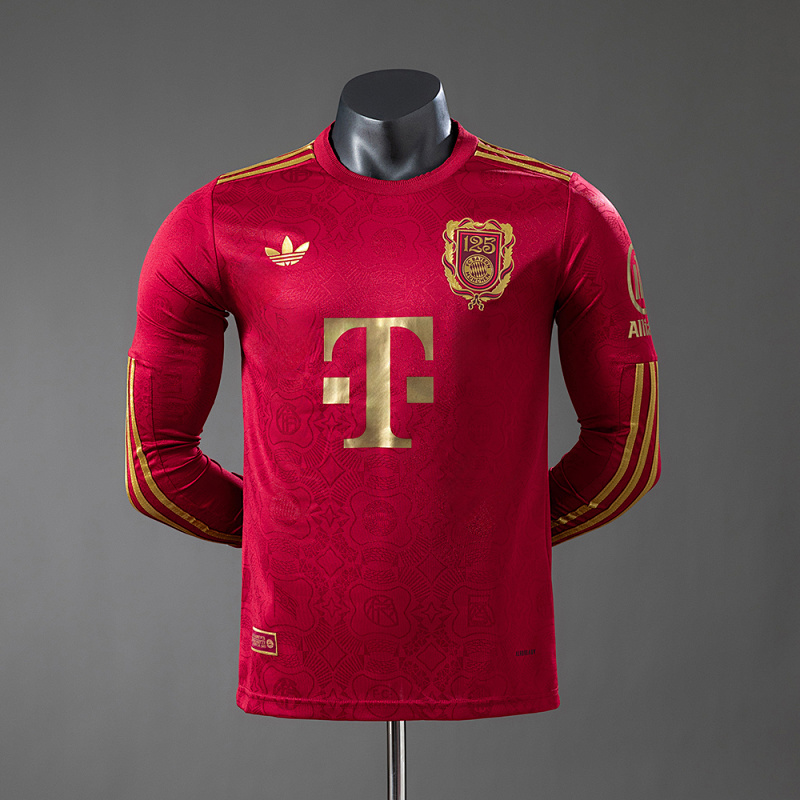 Bayern Munich 25/26 125th Anniversary Long-sleeved Player Version S-XXL (front)