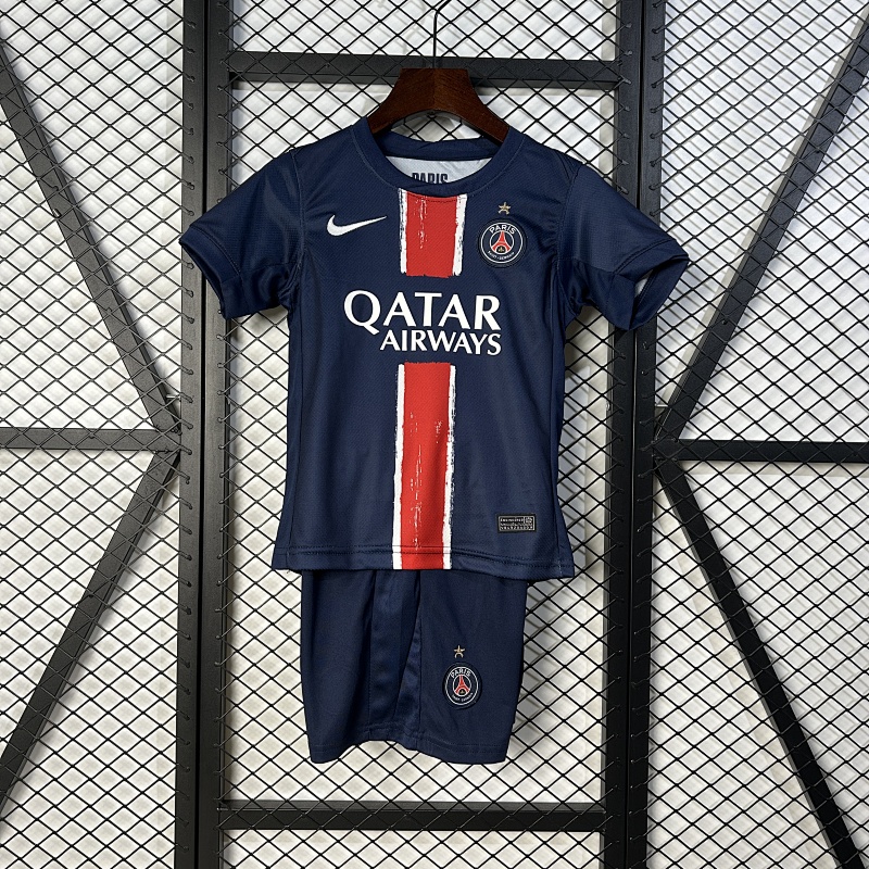 24/25 kids PSGChampion Edition home size: 16-28 (front)