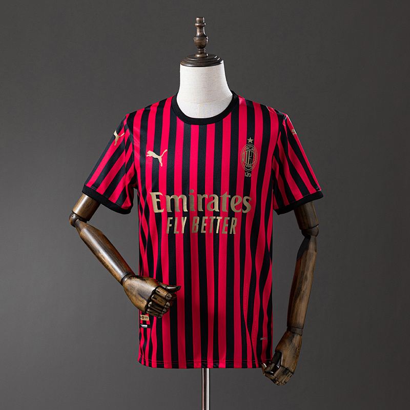 AC Milan 120th Anniversary Retro Jersey S-XXL (front)