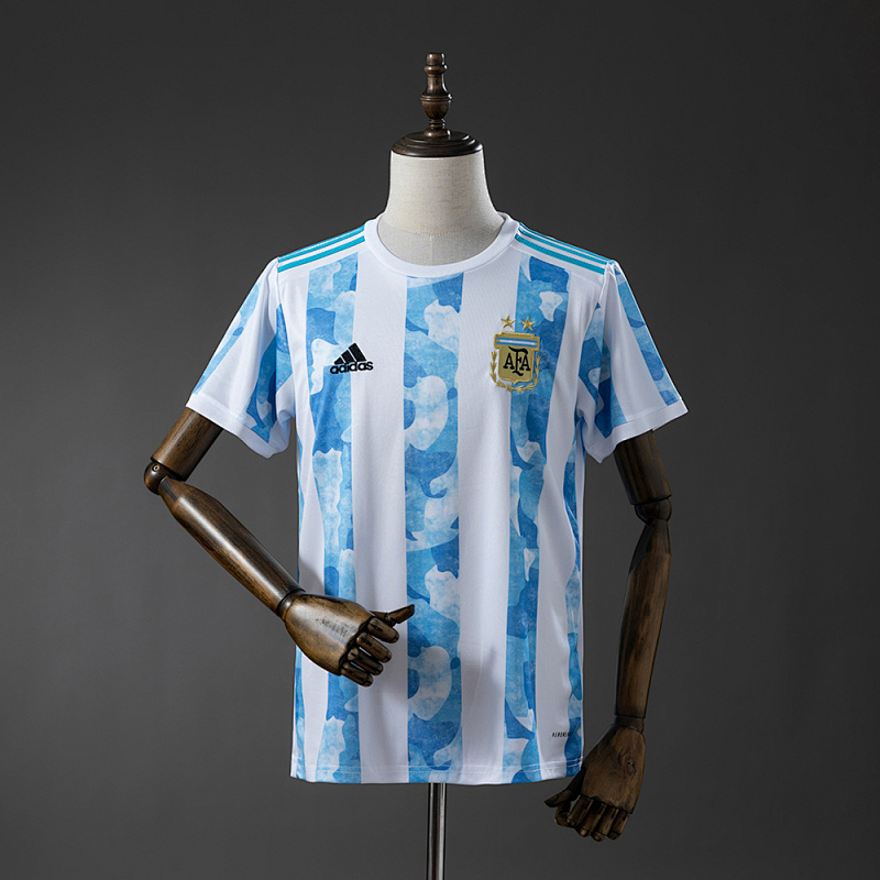 Argentina 2021 Home Retro Jersey S-XXL (front)