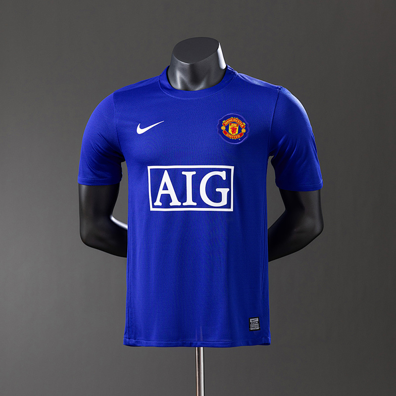 M-U 08/09 Third Away Player Version Retro Jersey S-3XL (front)