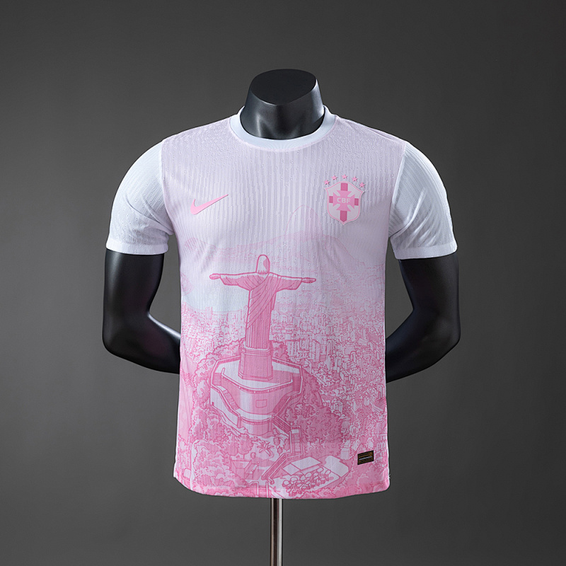 Brazil 2025 Special Edition - Pink Player Version Jersey S-XXL (front)