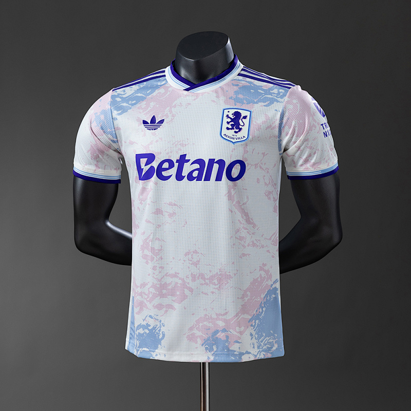 Aston Villa 25/26 Player Version Away Jersey S-XXL (front)