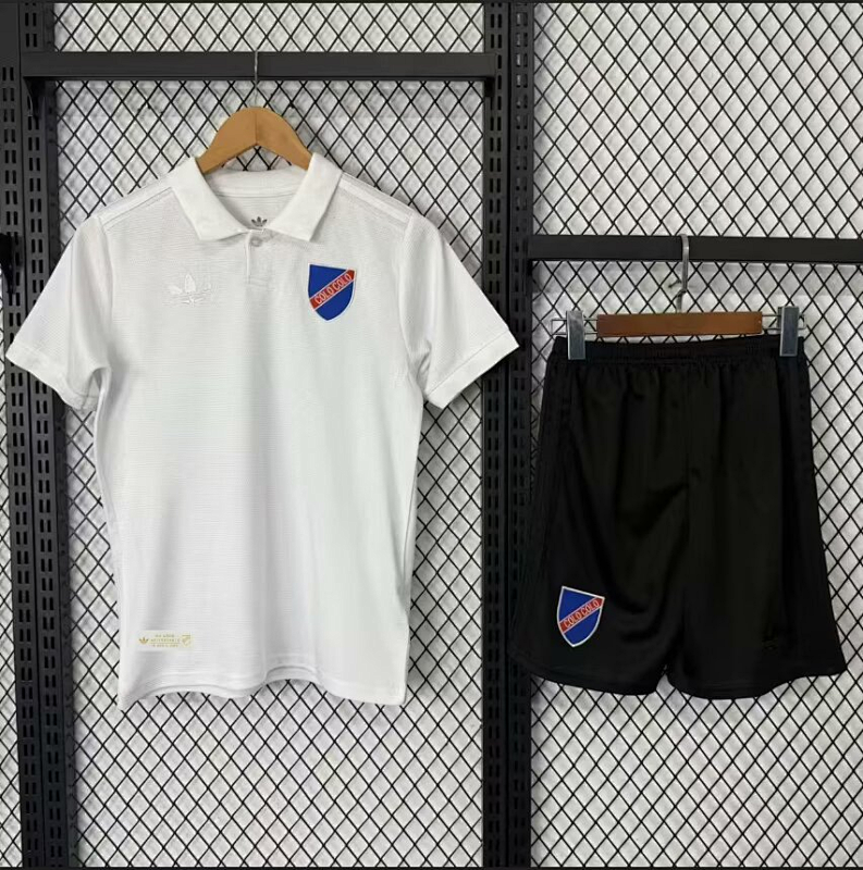 25/26 Kids Colo Colo 100th Anniversary White size：16-28 (front)