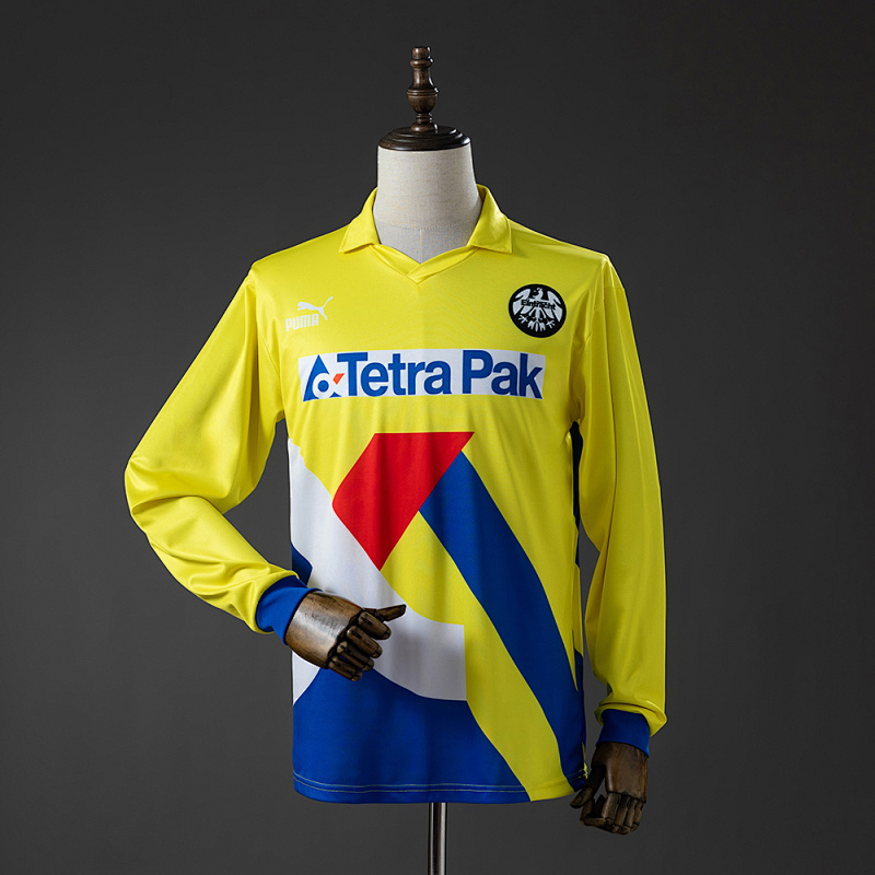 Frankfurt 93/96 Away Long-Sleeve Retro Jersey S-XXL (front)