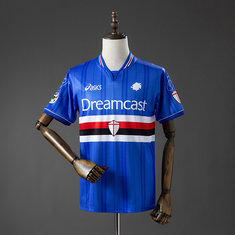 Sampdoria 00/01 Home Retro Jersey S-XXL (front)
