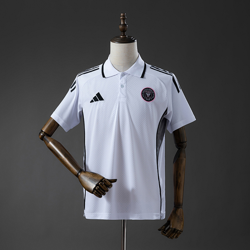 Inter Miami 25/26 POLO-White S-XXL (front)