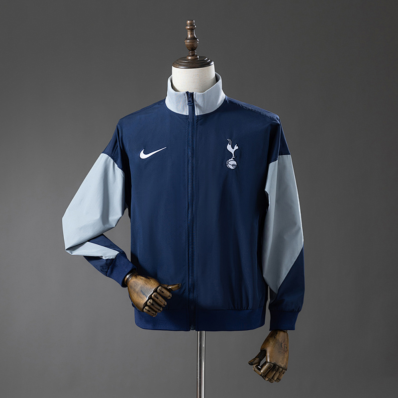 Tottenham Hotspur 25/26 Windbreaker - Navy Blue S-3XL (front)