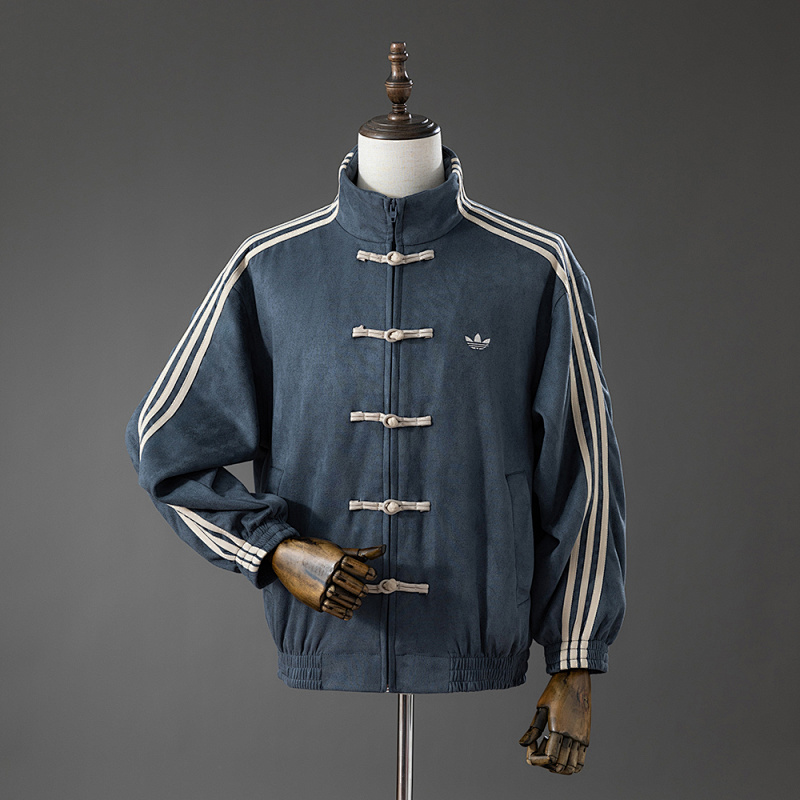 (Chinese New Year) Tang-style jacket - Gray S-XL (front)