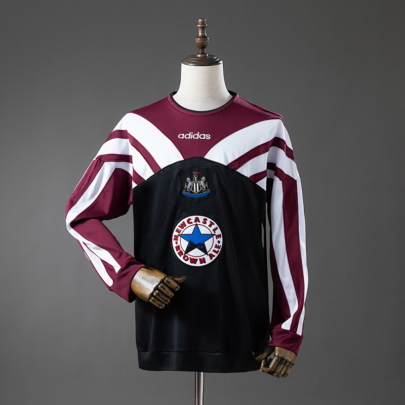 Newcastle United 95/96 Training Retro Long-Sleeve Jersey S-4XL (front)