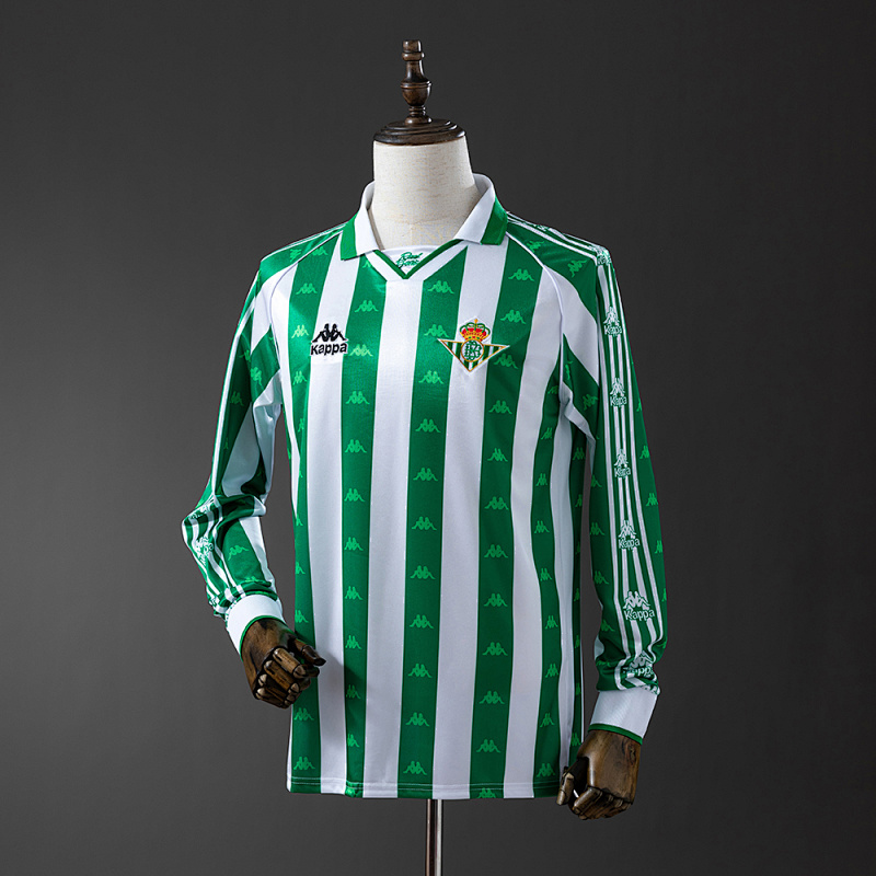 Retro 95/97 Long Sleeve Betis Home S-XXL (front)