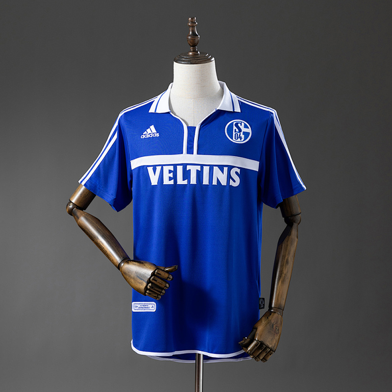 Retro Schalke 04 01/02 Home S-XXL (front)
