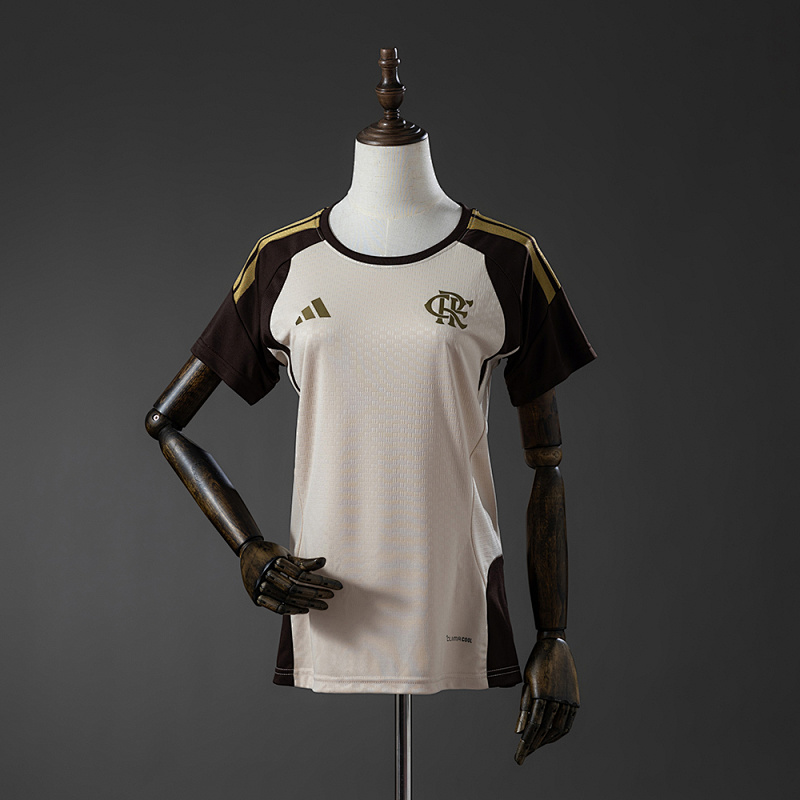 Flamengo 26/27 Women's Training Jersey - Apricot S-XXL (front)