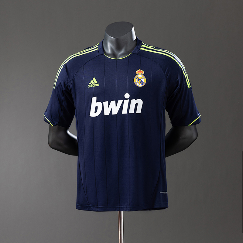 Real Madrid 12/13 Away Player Version Retro Jersey S-3XL (front)