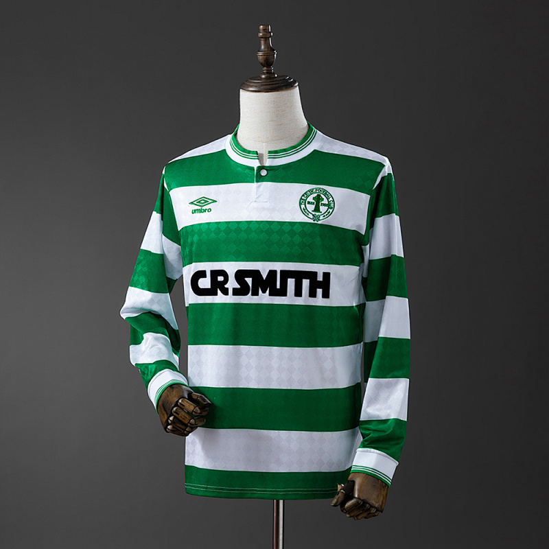 Celtics 1989/91 Long Sleeve Home Retro Jersey S-XXL (front)