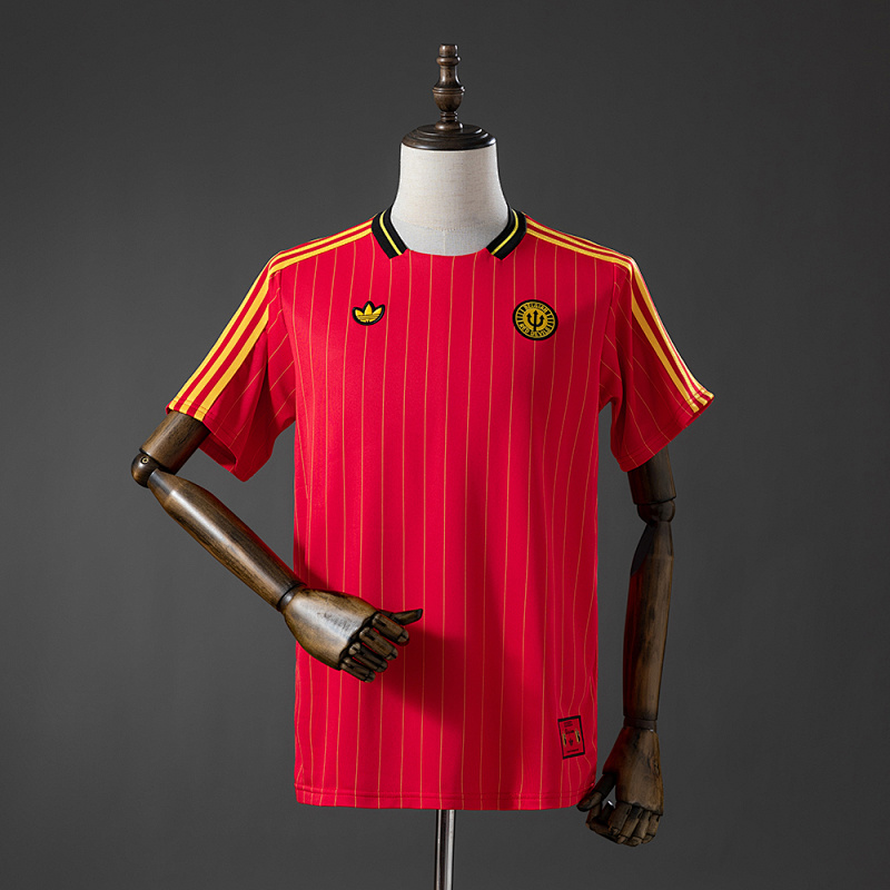 Belgium Terrace Icons T-Shirt Red S-XXL (front)