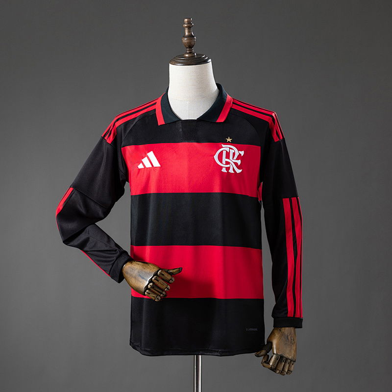 Flamengo 26/27 Home Long-Sleeve Jersey S-4XL (front)